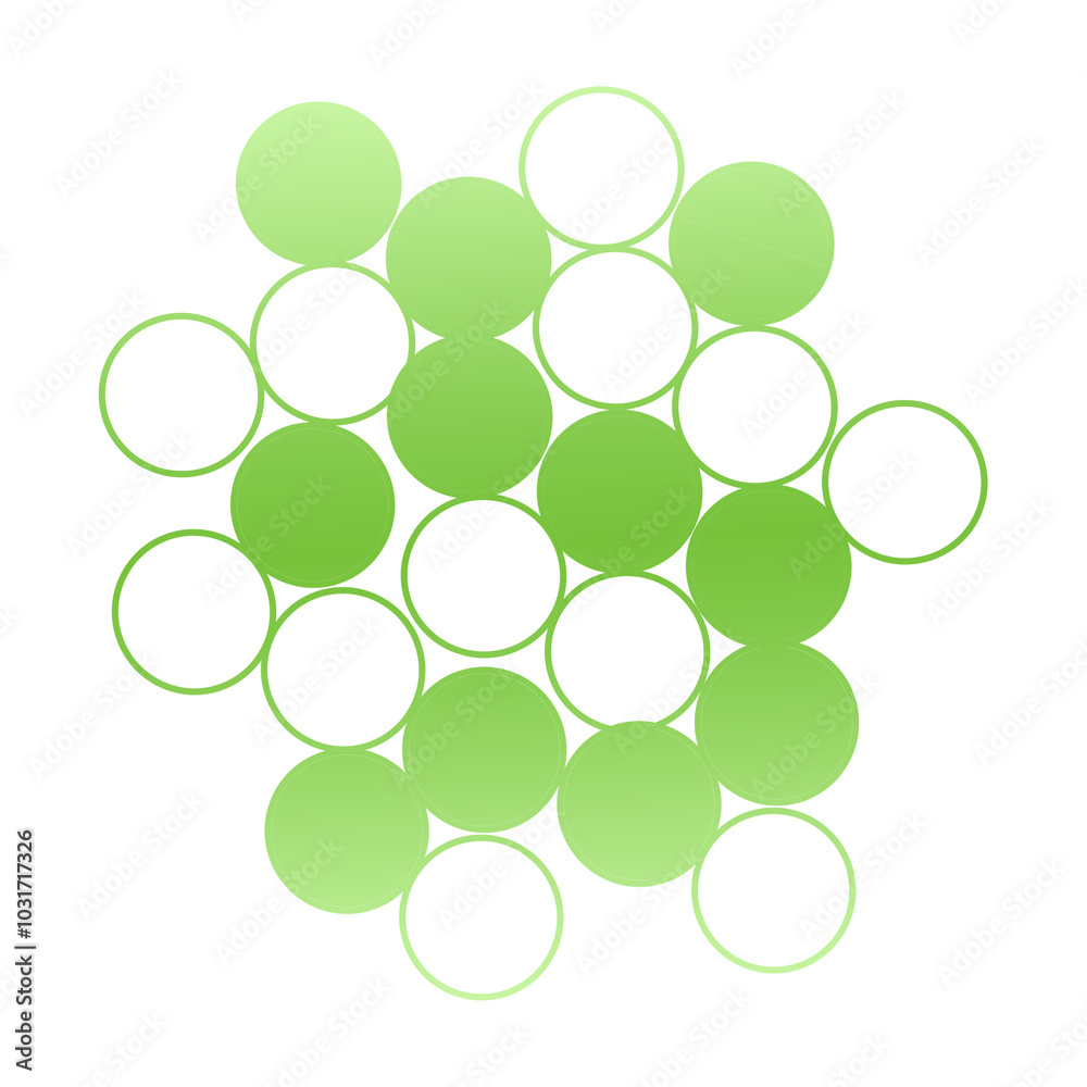 Circle gradient pattern Circle gradient pattern