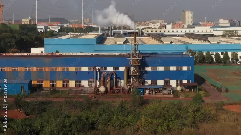 Pollution environmental concerns, Carbon credit pollution factory smoke energy industrial ecology sky smog power steam environment plant air gas chimney environmental toxic chemical