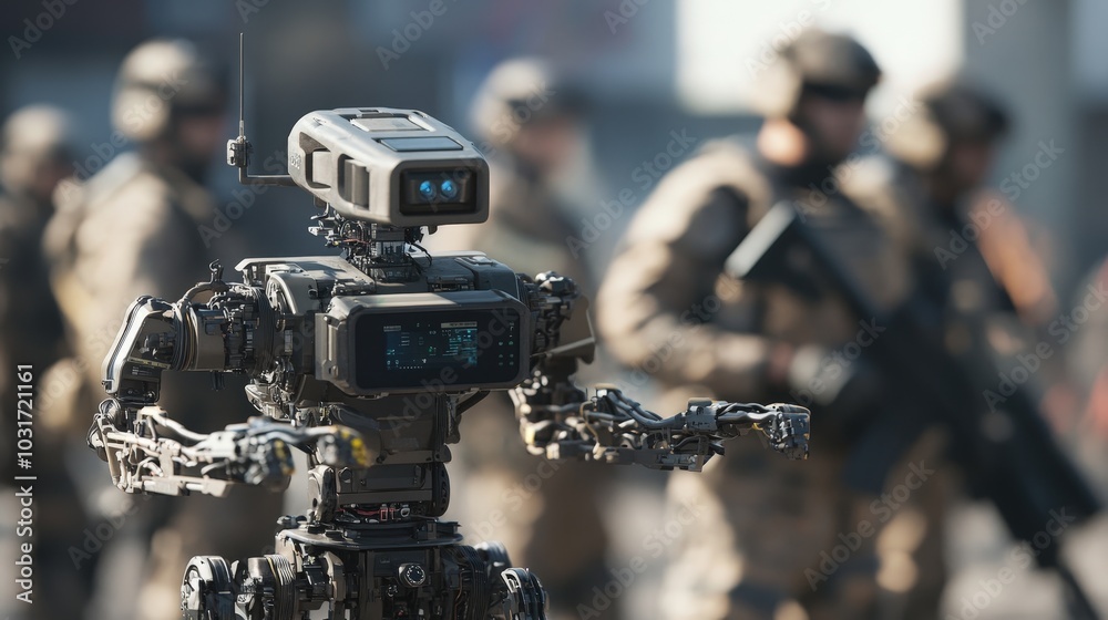 Military Robotics: Explore the use of robotics in military applications. Military Robotics: Explore the use of robotics in military applications.