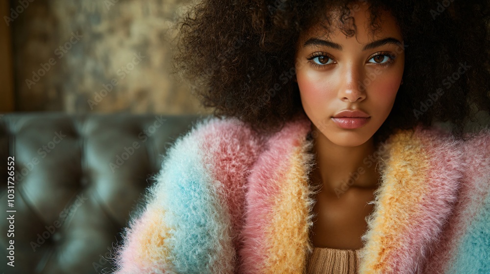 Fuzzy Pastel Cardigan for Cozy Warmth Fuzzy Pastel Cardigan for Cozy Warmth