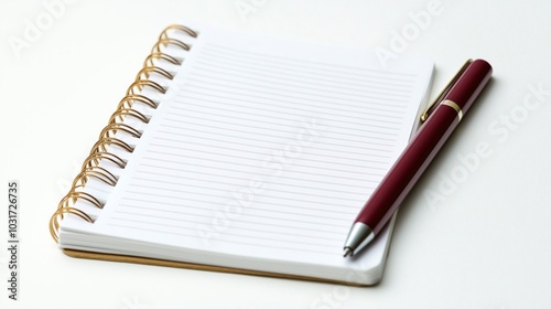 A Simple Notebook and Pen for Writing and Creativity