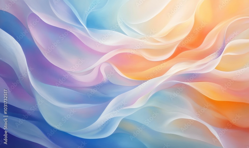 Obraz premium Abstract colorful wavy background.