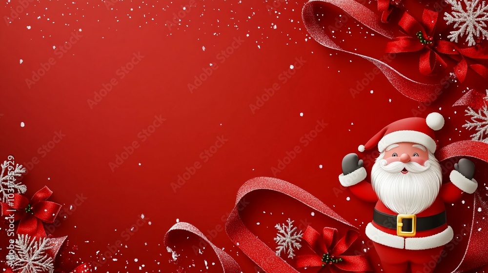 christmas background with santa claus christmas background with santa claus