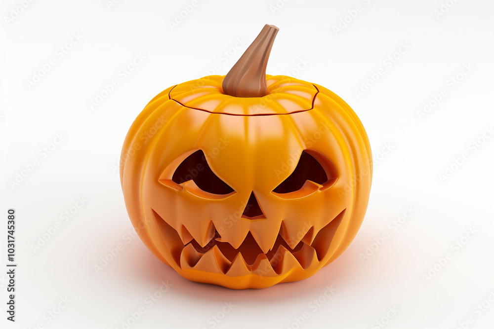 Halloween creative 3d illustration Halloween creative 3d illustration