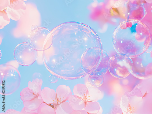 Sakura Festival Background Cherry Blossom Lights and Cultural Celebrations for Springtime