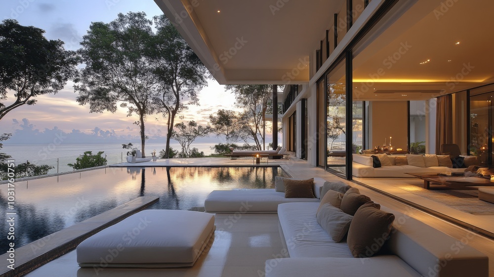 Luxurious Modern Beachside Villa Luxurious Modern Beachside Villa