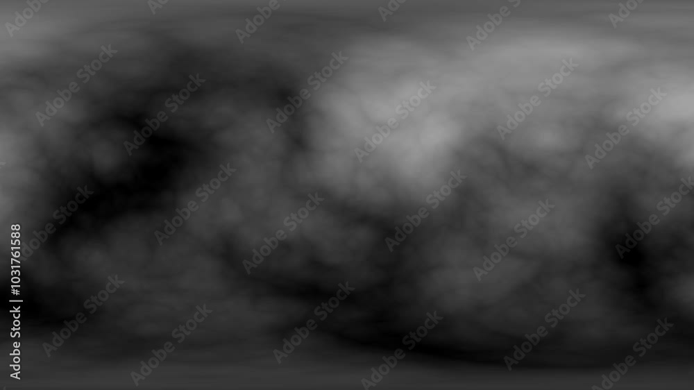 Turbulent  smoke moving from Realistic dark and white cloud of smoke loop  footage of smoke dark background animation background