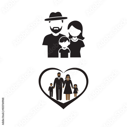 family icon vector arts 