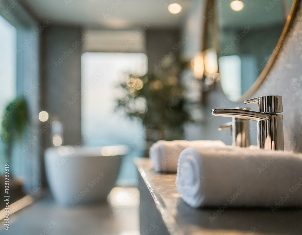 Nowoczesna łazienka hotelowa Nowoczesna łazienka hotelowa