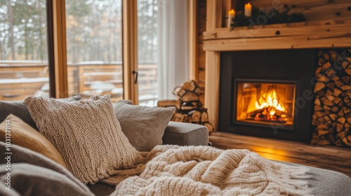 Cozy Cabin Winter Retreat