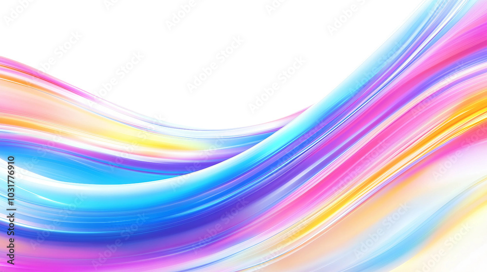 Colorful Fluid Waves Creating a Dreamy Abstract Background for Creative Designs Colorful Fluid Waves Creating a Dreamy Abstract Background for Creative Designs