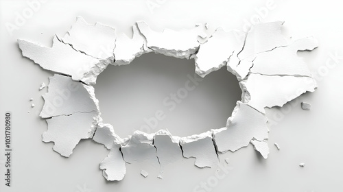 Broken Wall with Hole.