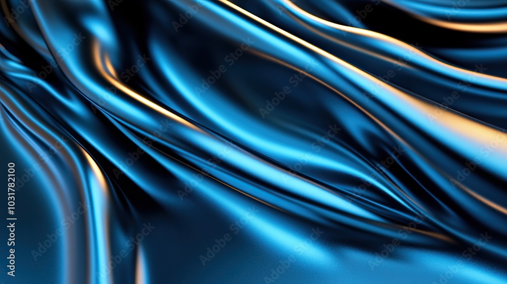 Elegant blue silk texture with smooth ripples and shiny waves, perfect for backgrounds and designs. Elegant blue silk texture with smooth ripples and shiny waves, perfect for backgrounds and designs.