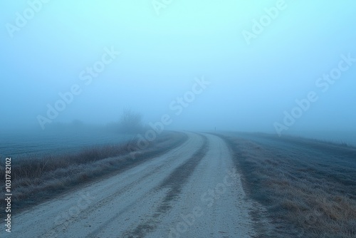 Fog Background in Nature