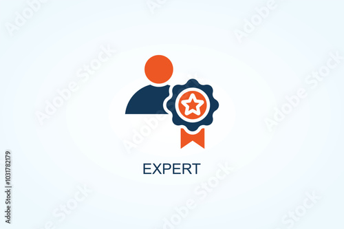 Expert Vector  Or Logo Sign Symbol Illustration