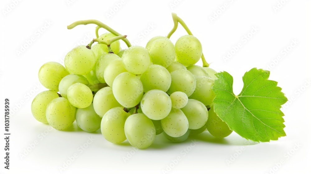 Astonishingly Vibrant Cluster of Green Grape Berries Captured in a Stunning Composition! Astonishingly Vibrant Cluster of Green Grape Berries Captured in a Stunning Composition!