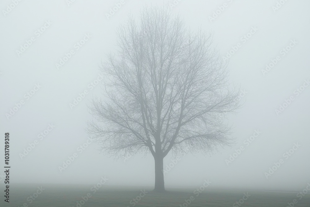 Fog Background in Nature Fog Background in Nature