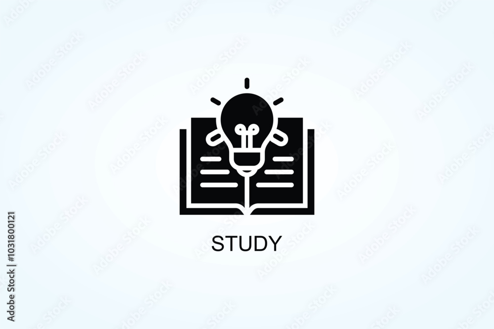 Study Vector  Or Logo Sign Symbol Illustration