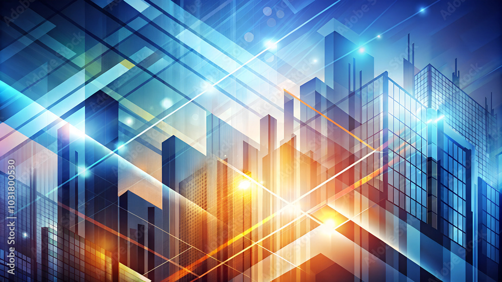 Business background in blue tones. Business background in blue tones.
