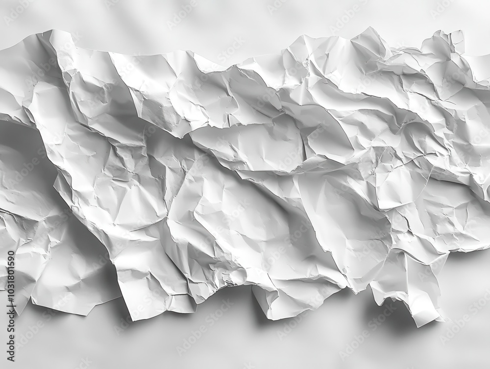 crumpled paper texture, a blank canvas with subtle shadows and creases, evokes a sense of simplicity and potential, perfect for artistic purposes crumpled paper texture, a blank canvas with subtle shadows and creases, evokes a sense of simplicity and potential, perfect for artistic purposes