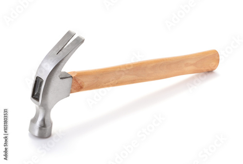 Claw hammer isolated on white background