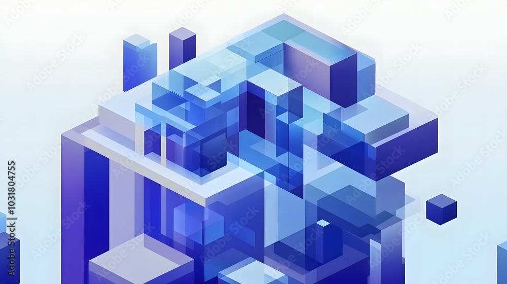 Obraz premium Abstract 3D Render