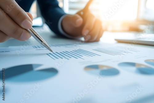 Consultant offering insightful pitch feedback while organizing presentation slides for enhanced clarity and engagement