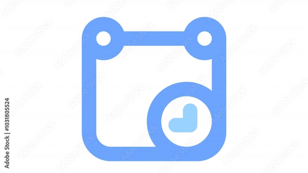 Calendar Time animation for social media, presentations, videos, websites, etc. No background, Alpha channel Calendar Time animation for social media, presentations, videos, websites, etc. No background, Alpha channel