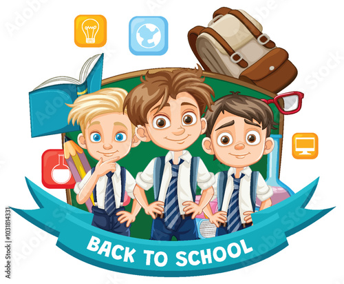 Back to School Illustration