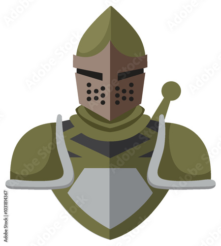 Medieval Knight in Armor