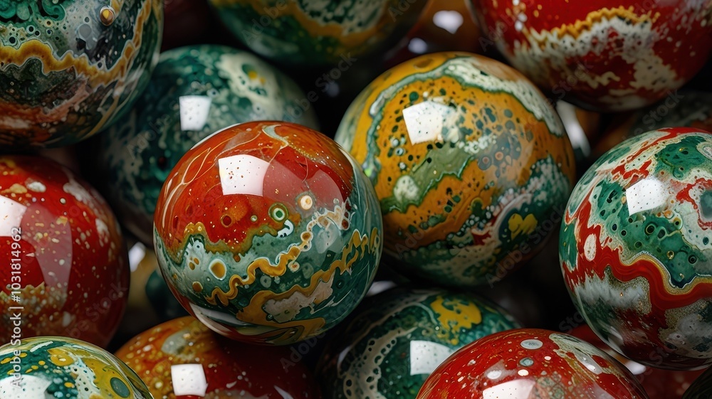 marble balls with different colors and patterns_1 marble balls with different colors and patterns_1