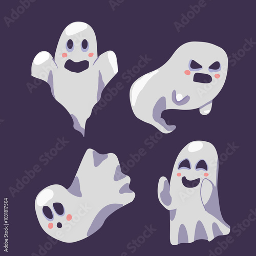 A Collection of Cute Ghost photo