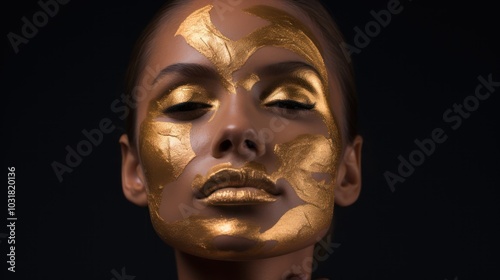 Golden Skin: A Portrait of Beauty