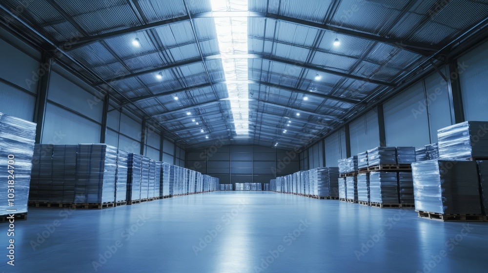 Vast Warehouse Interior Vast Warehouse Interior