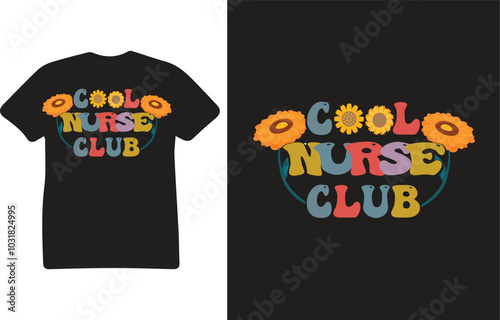 Nurse T Shirt Design Vector