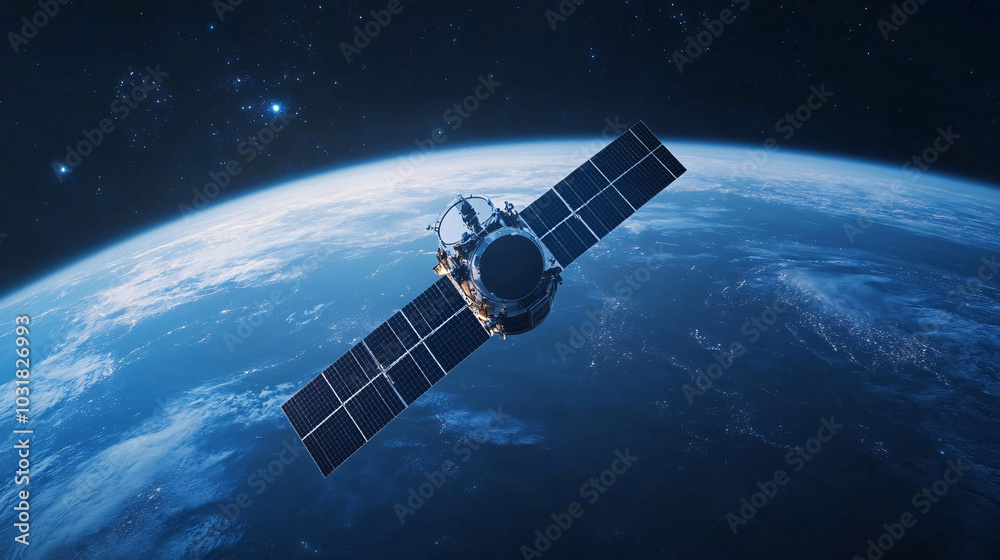 Satellite in Earth's Orbit
