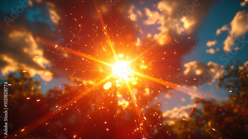 Rays of the sun croup