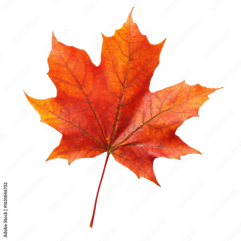 Autumn Maple Leaf on White Background for Design Transparent Background Autumn Maple Leaf on White Background for Design Transparent Background