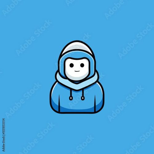 Winter hoodie photo