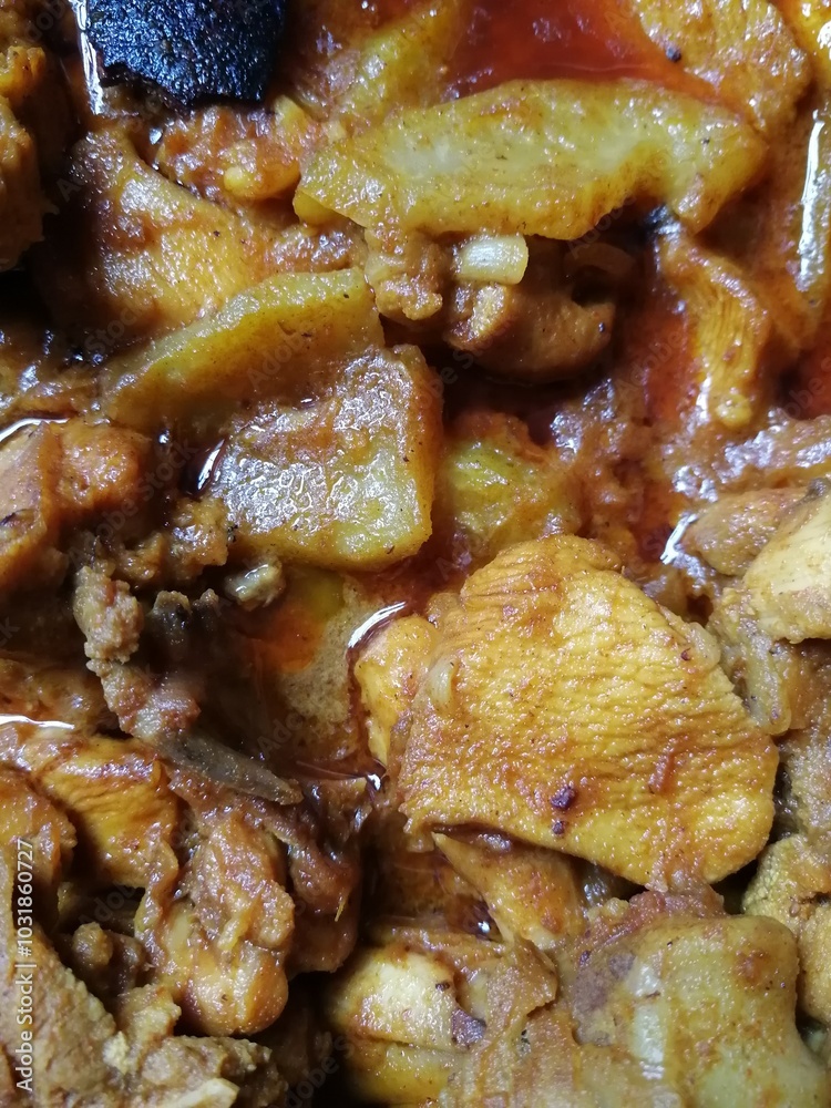 Spicy cooked Bresse chicken meat is the most testier in the world. Different parts of chicken curry that is delicious and famous recipe like peri-peri, fried, Pollo al acuyo, Karaage, Ayam goreng Spicy cooked Bresse chicken meat is the most testier in the world. Different parts of chicken curry that is delicious and famous recipe like peri-peri, fried, Pollo al acuyo, Karaage, Ayam goreng