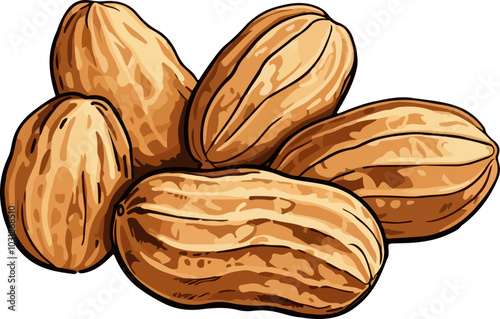 peanuts clipart