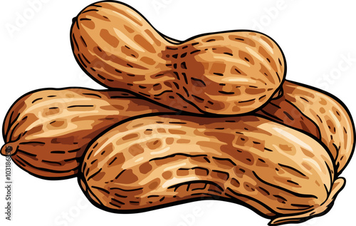 peanuts clipart