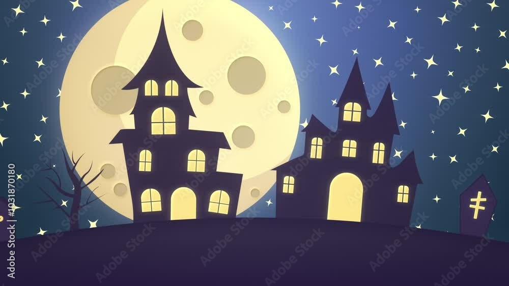 Halloween Shadows Background 2 Halloween Shadows Background 2