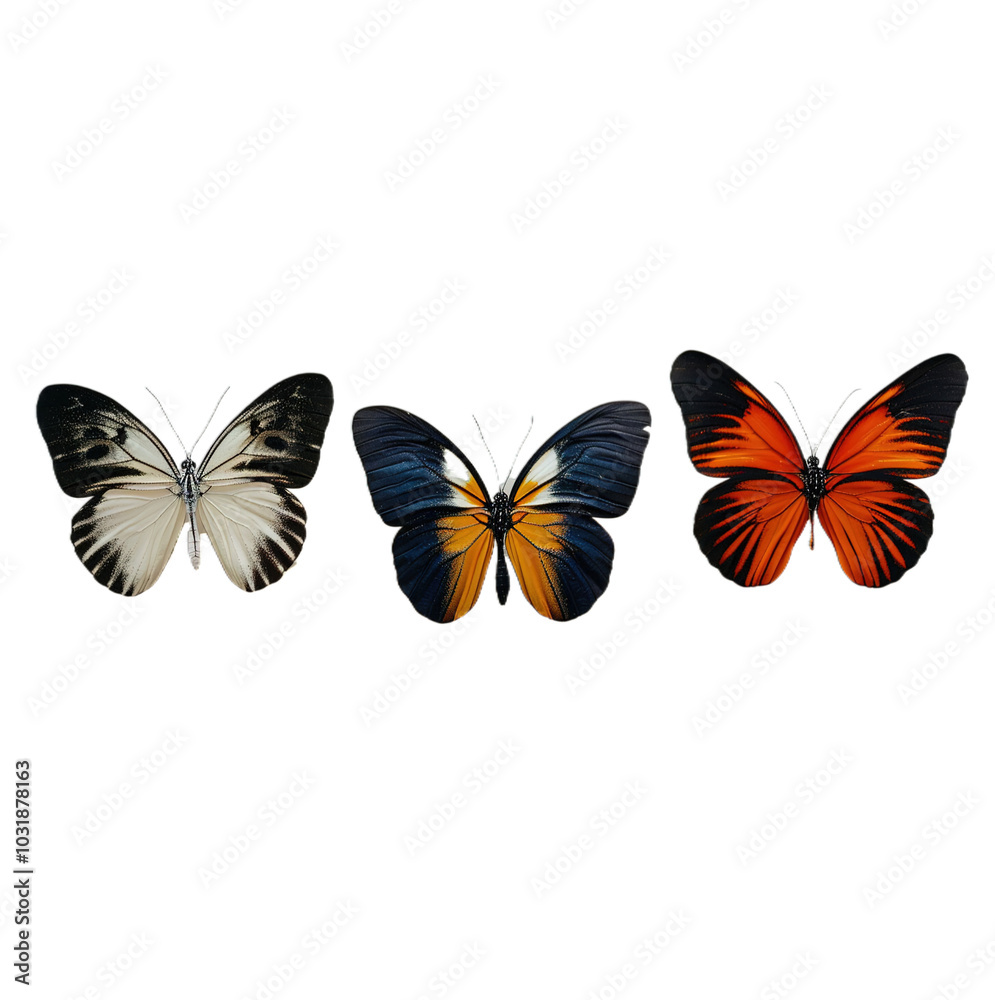 butterfly isolated on white
