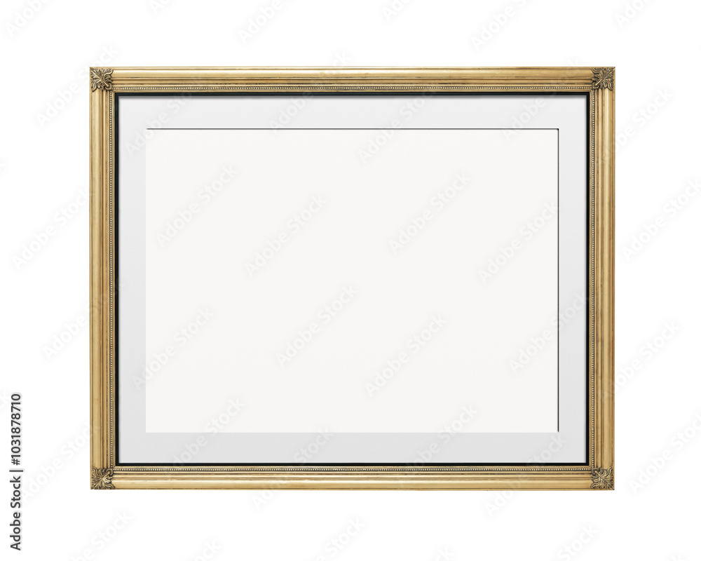 Png gold luxury frame sticker, transparent background Png gold luxury frame sticker, transparent background