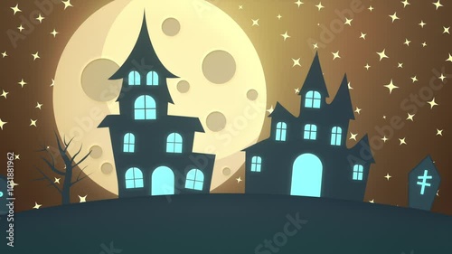 Halloween Shadows Background 1