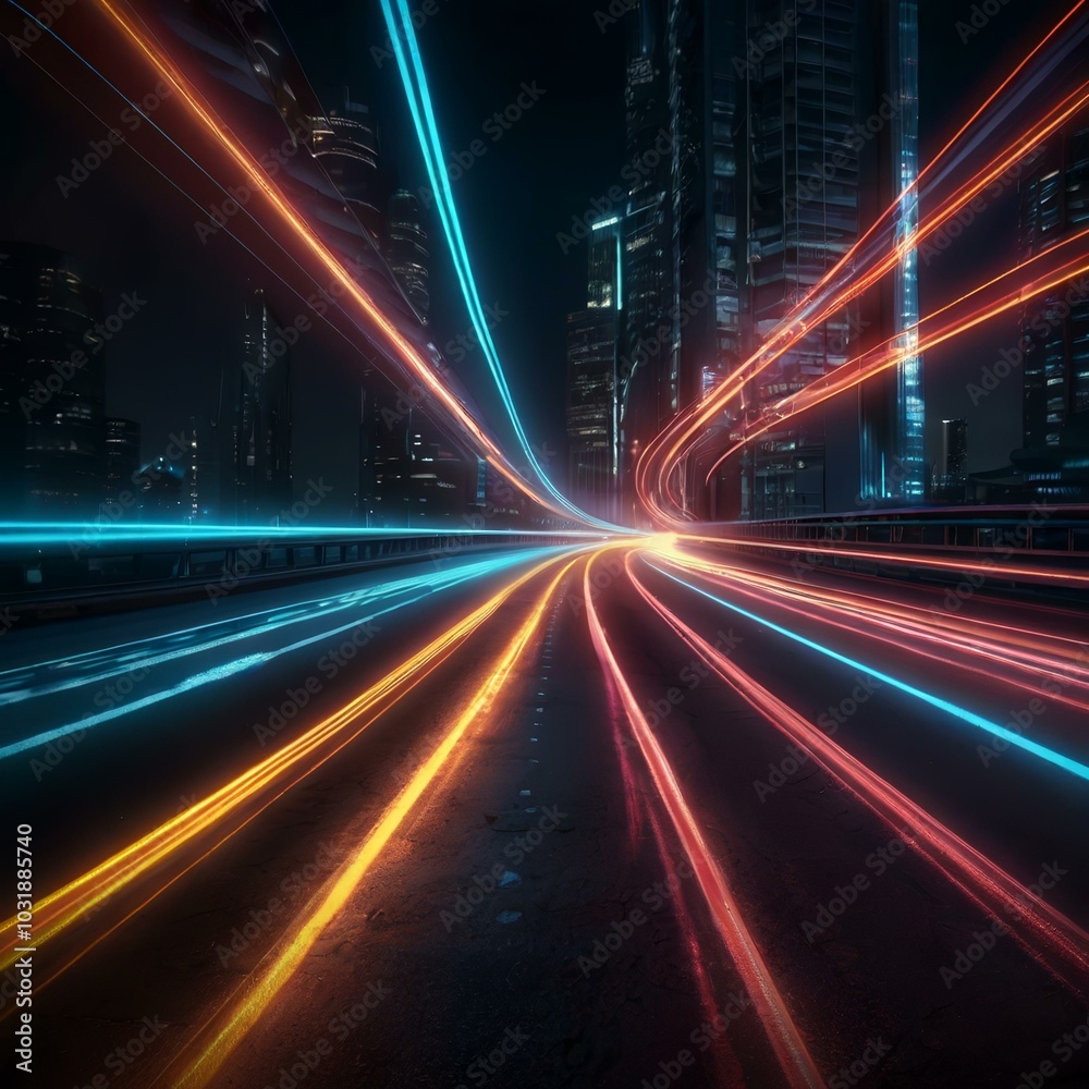abstract speed light abstract speed light