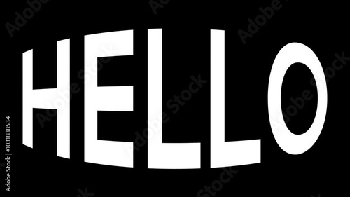 hello type background motion animation for advertising, marketing, graphic resources, and many more