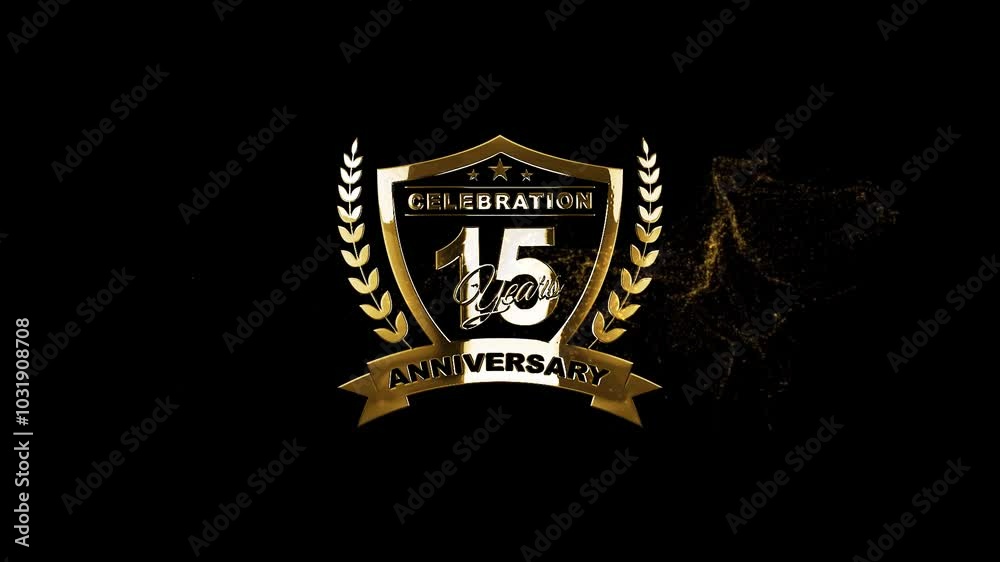 15th Anniversary Logo Celebration Happy Anniversary Video 15th