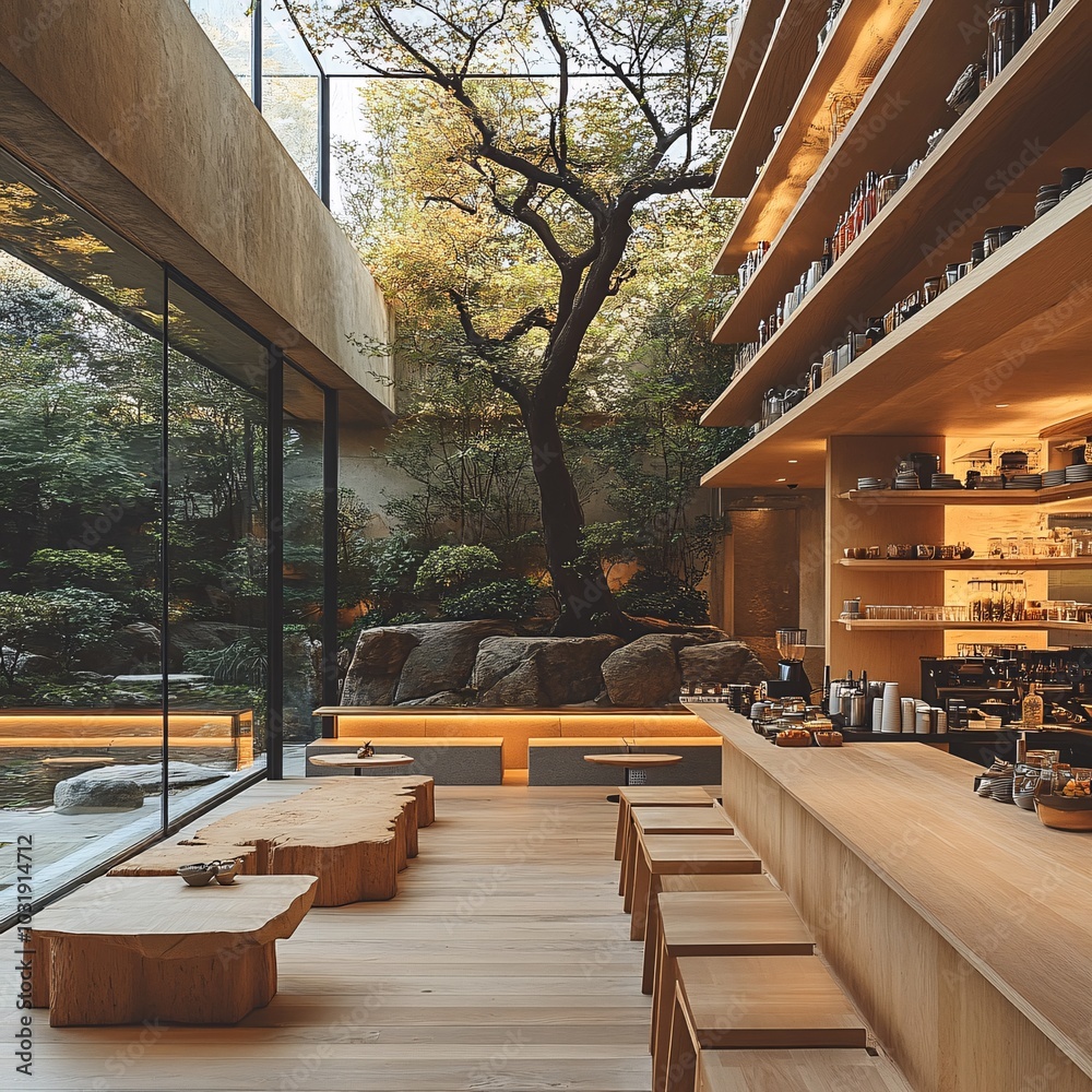 Harmony of Nature and Architecture in Tranquil Setting Harmony of Nature and Architecture in Tranquil Setting